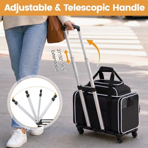 PETSITE Rolling Cat Carrier - Image 6