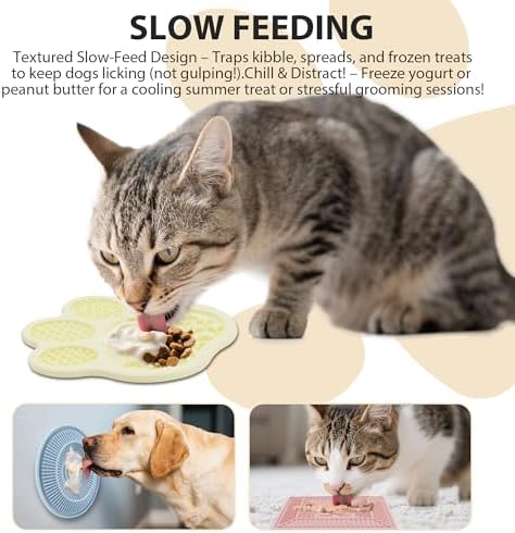 Lick Mat for Dogs and Cats, Slow Feeder Mats - Image 5