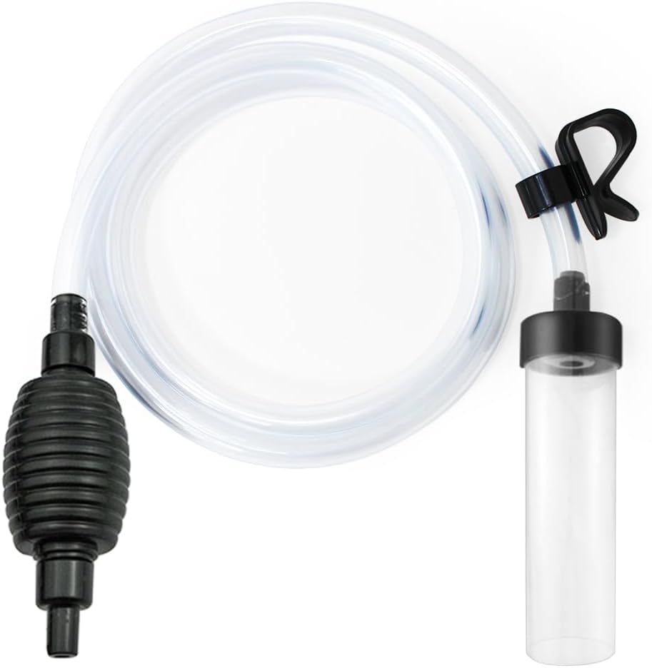 5ft-S Aquarium Siphon Vacuum Cleaner for Fish Tank Cleaning Gravel & Sand