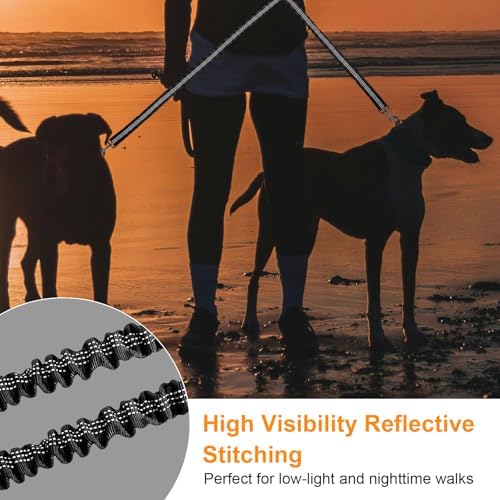 Double Dog Leash, 360° Swivel No Tangle Dog Leash - Image 6