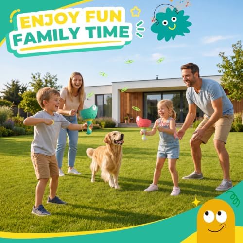 Flying Disc Launcher Toy, Outdoor Toys - Image 5