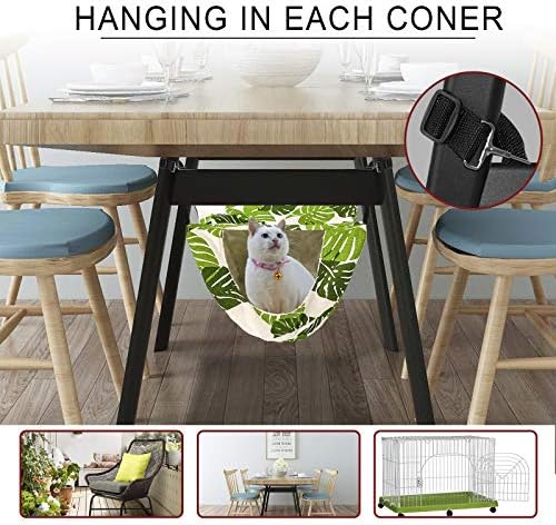 Cat Cage Hammock, Hanging Soft Pet Bed - Image 3
