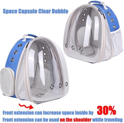 Large Cat Backpack Carrier, Front Extension - Image 3