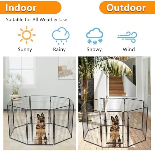 BestPet | Dog Playpen | 40", 8 Panels | Heavy Duty Metal Pet Exercise Pen - Image 6
