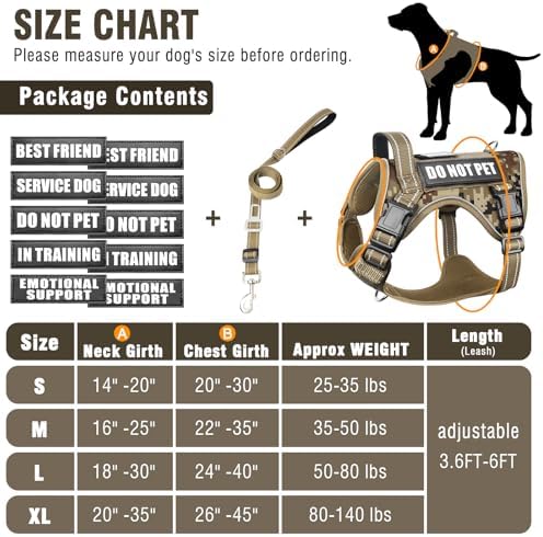 Tactical Dog Harness and Leash Set - Image 5