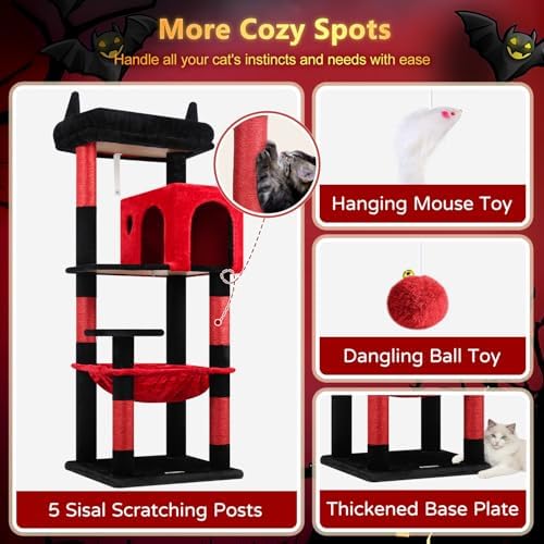 Globlazer Gothic Cat Tree Tower - Image 5