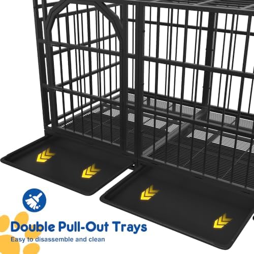 Asee'm 54 Inch Heavy Duty Dog Crate - Image 4