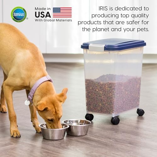 IRIS USA Dog Food Storage Container, Made in USA - Image 6