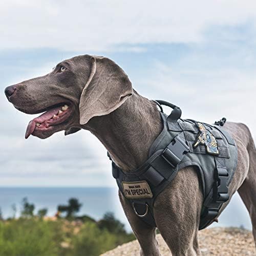 OneTigris Tactical Dog Harness Vest No-Pull Service Dog Vest - Image 2