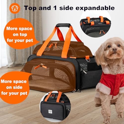 pidipiti 17x12.5x8.5 Soft-Sided pet Carrier, - Image 4