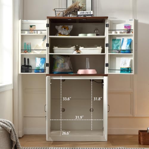 Forest Gravity Extra Large Tall Litter Box Cabinet - Image 2