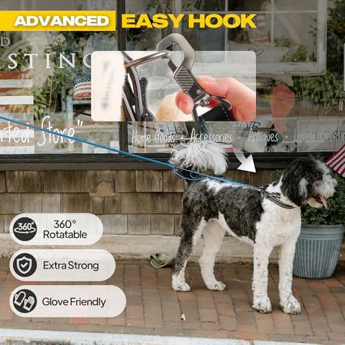 Fida 10 FT Heavy Duty Dog Leash, Dual Padded Handles - Image 2