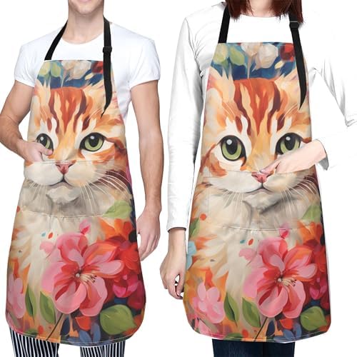 Art Apron with Pocket for Women Men - Image 6