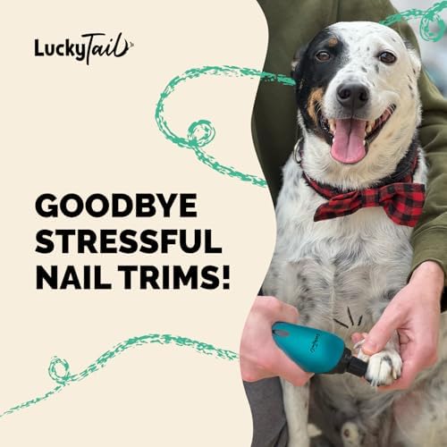 LuckyTail Dog Nail Grinder, Whisper-Quiet, Low-Vibration Trimmer - Image 4
