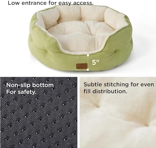 Bedsure Small Dog Bed Washable, Round Cat Beds - Image 3