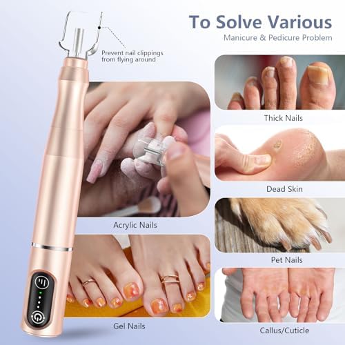 TUOBEO Cordless Nail Drill Electric Nail File Kit, Rechargeable Efile Set - Image 3