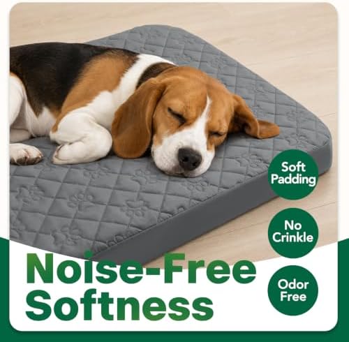 PAWFINITY Waterproof Dog Bed Cover Replacement, Fitted Sheet Washable - Image 5