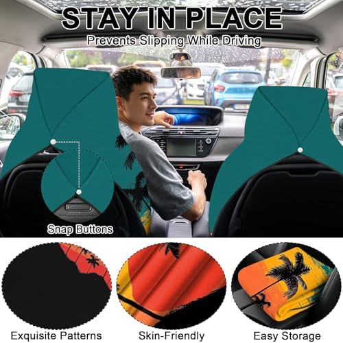 2 Pack Car Towels Seat Cover - Image 4