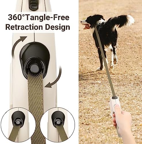 Segarty Retractable Leash Small Dog, 16ft Heavy Duty Walking Dog Leash - Image 4