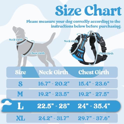 rabbitgoo Dog Harness for Large, Updated Easy On & Off - Image 2