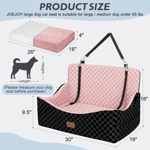 JOEJOY Dog Car Seat for Medium/Large Dogs - Image 5