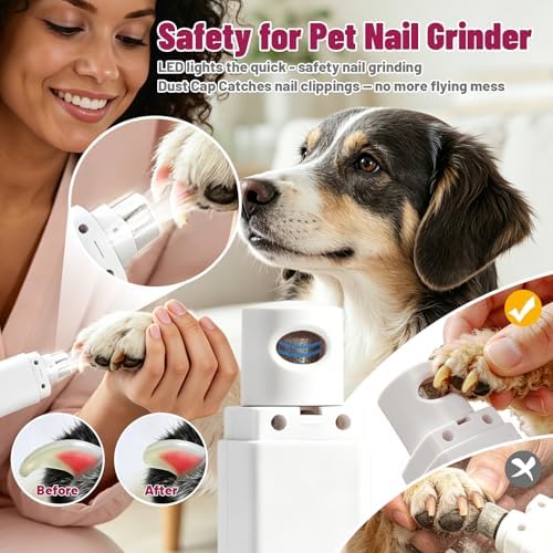 Quiet Dog Nail Grinder with Guard - Image 3