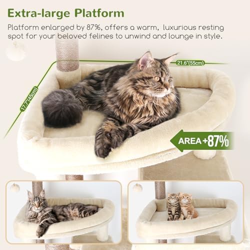 Globlazer Giant Cat Tree for Indoor Large Cats - Image 2