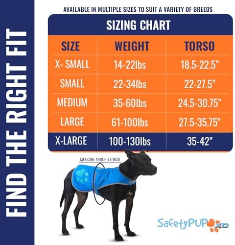 Reflective Dog Vest, Hi Vis Safety Gear - Image 6