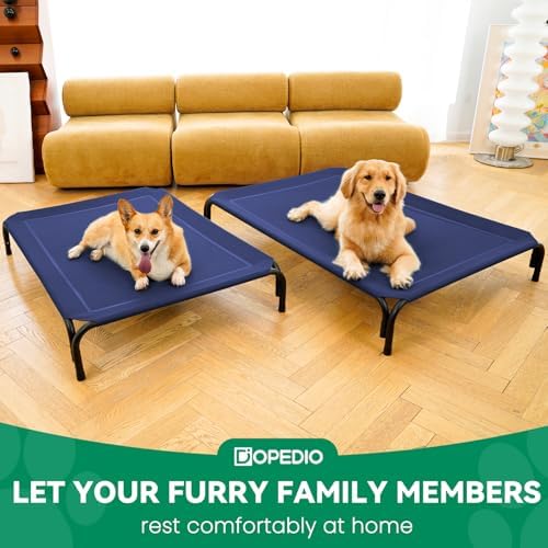 Elevated Dog Bed Outdoor Cooling Raised Cot - Image 6