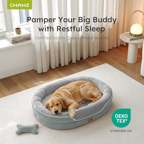 CWAWZ XL Orthopedic Dog Bed, Extra Large Dog Bed, Dog Sofa - Image 4