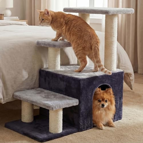 Heybly Cat Scratching Post, Pet Steps by HEYBLY