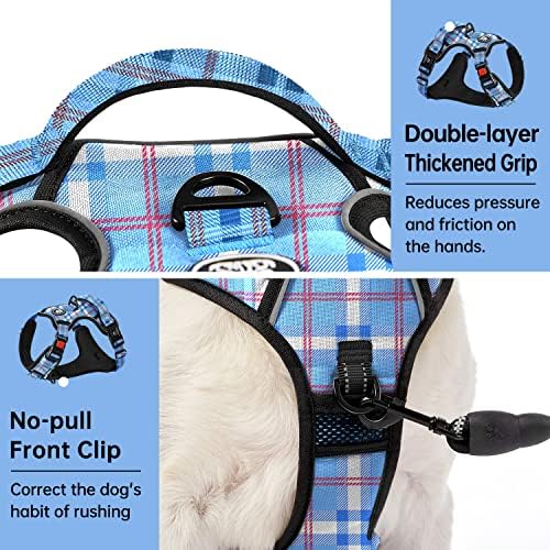 IVY&LANE No Pull Dog Harness for Small Dogs, Reflective Dog Vest Harness - Image 5