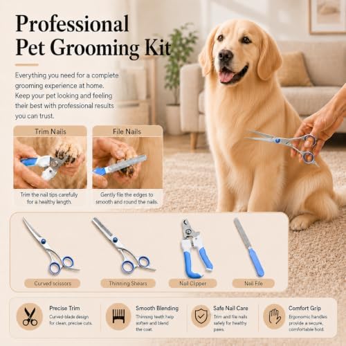 Dog Grooming Vacuum, Pet Grooming Kit - Image 7