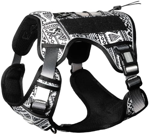 AUROTH Tactical Dog Harness Medium Sized Dog No Pull Adjustable Dog Vest by AurothPets