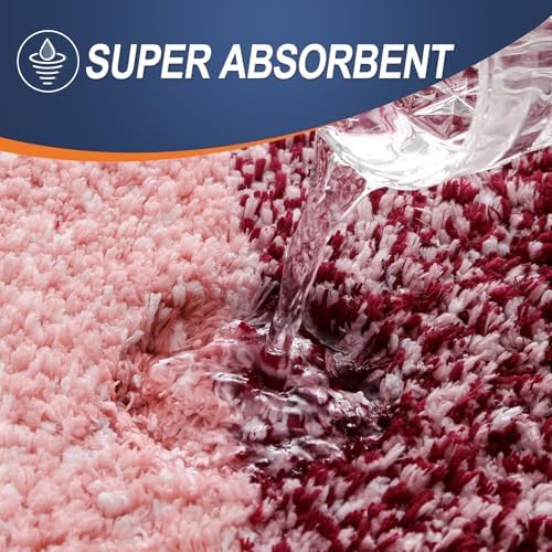 OLANLY Bathroom Runner Rug 70x24, Extra Soft Absorbent Microfiber Bath Rugs - Image 3