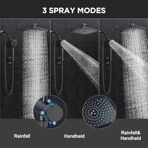 Veken 11.8" High Pressure Shower Head - Image 3