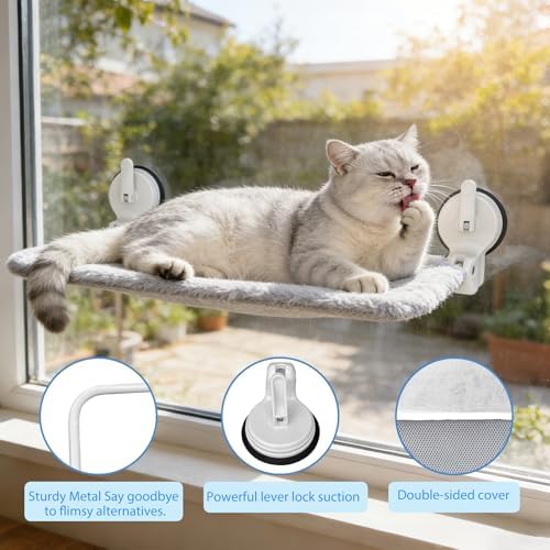 L&W BROS. 2PC Cat Window Perch - Image 2