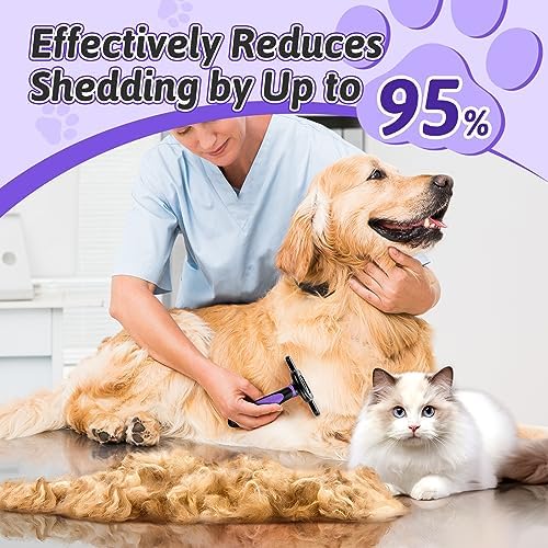 MIU COLOR Long Hair Pet Grooming Brush - Image 3