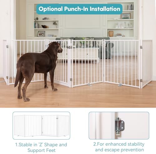No Pawblems Freestanding Dog Gate - Image 4