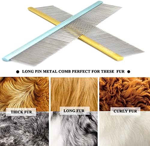 10inches Large Dog Combs for Grooming Shedding Tangles Mats. - Image 5