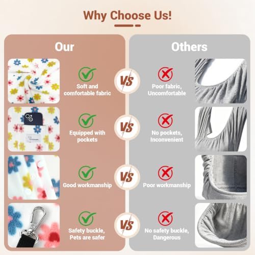 Cat Sling Carrier, Hands-Free Pet Sling - Image 4