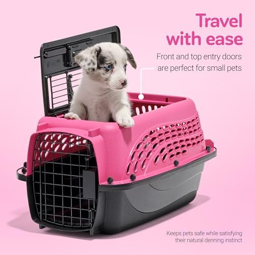Petmate Two Door Plastic Pet Kennel, XS 19in - Image 3