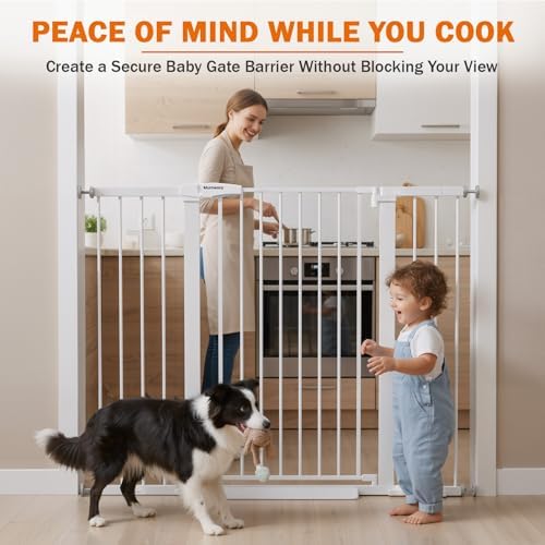 Mumeasy 36" Extra Tall Baby Gate - Image 6