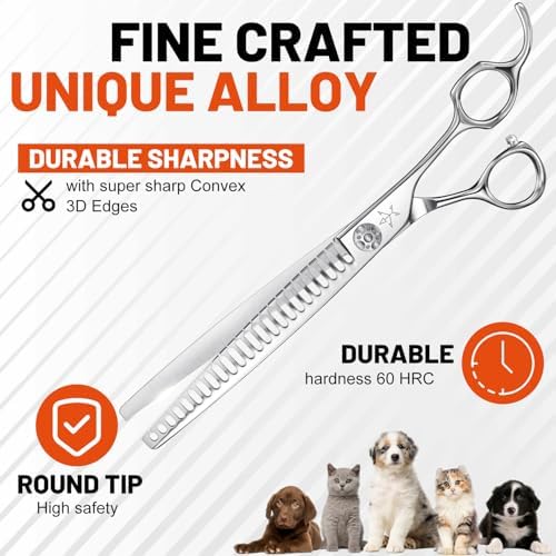 High-end Professional Dog Grooming Thinning Scissors Teeth Cutting Blending - Image 5