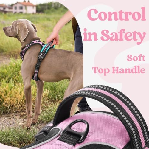rabbitgoo Dog Harness Medium Sized, Updated Easy On & Off - Image 5