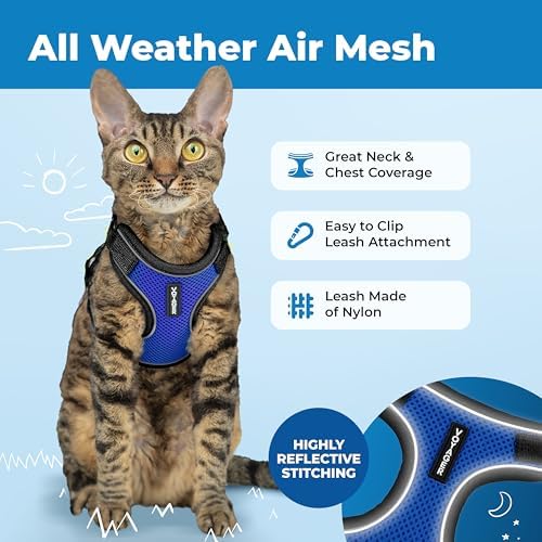 Voyager Escape-Proof Step-in Cat Harness & Leash - Image 3