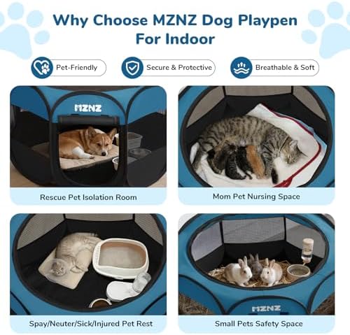 Dog Cat Small Animal Puppy Playpen Crate - Image 3