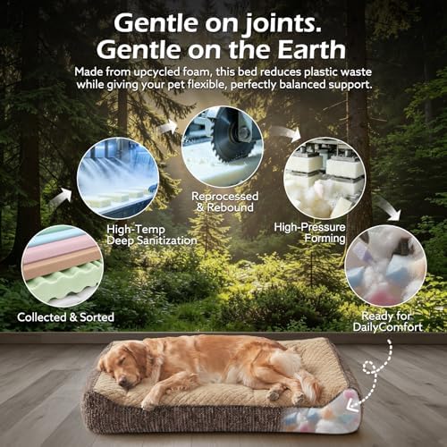 JOEJOY Extra Large Orthopedic Dog Beds Large Sized Dog, Extra Thick Supportive - Image 5