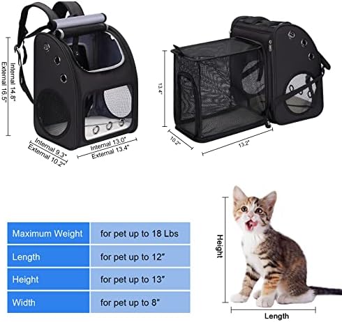 Expandable Cat Backpack Carrier - Image 2