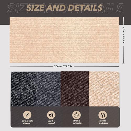 Self-Adhesive Cat Scratching Mat, Cat Scratch Furniture Protector - Image 4